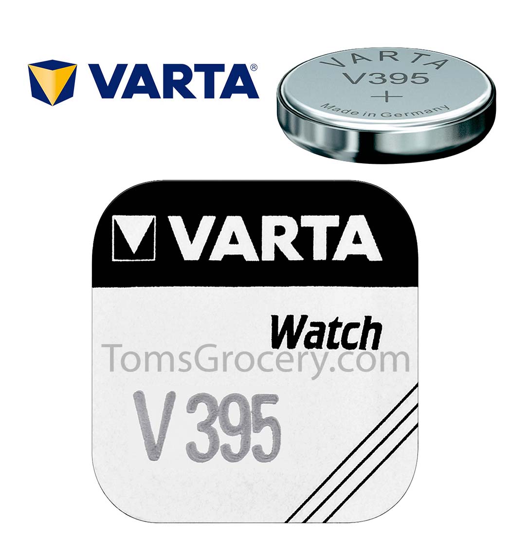 VARTA V395 395 SR57 AG7 Micro Watch Battery 1.55V EXP:2019 | eBay